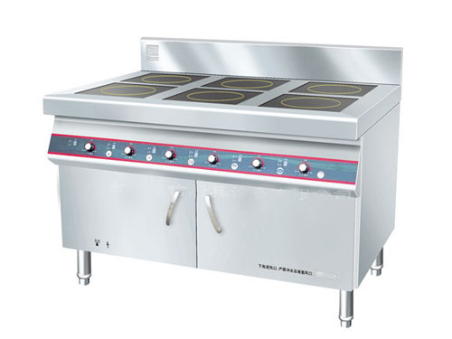 电磁六眼煲仔炉