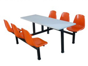 六人座靠背椅餐桌