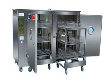 雙門活動車遠(yuǎn)紅外線消毒柜