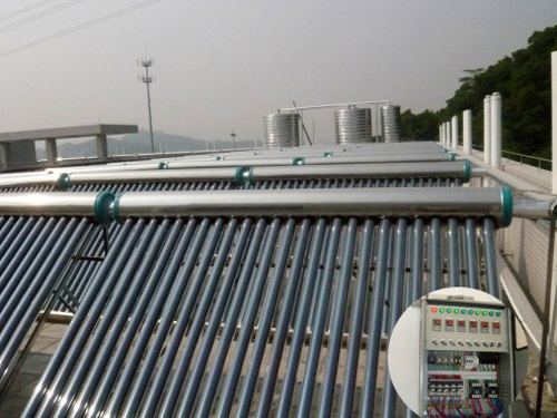 太陽(yáng)能熱水器工程案例